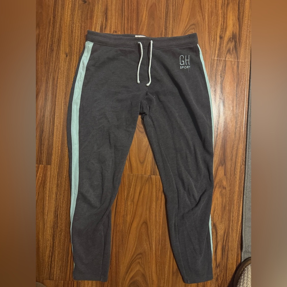 Gilly Hicks Charcoal and Light Blue Joggers